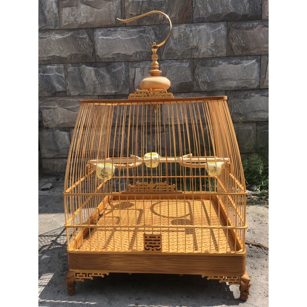 Lồng chào mào bo góc thái đấu cực đẹp, lồng chim biên hòa