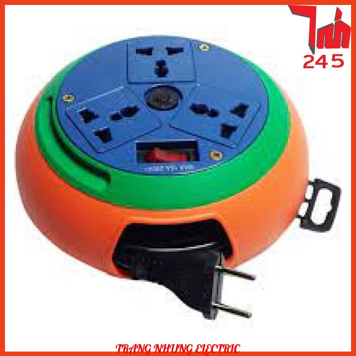 ⚡GIAO HỎA TỐC⚡ Ổ Cắm quay 3 Ổ Đa Năng Kéo Dài Lioa DB52-10A