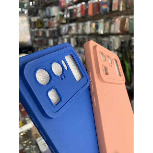 Ốp lưng Xiaomi Mi 11 Ultra dẻo màu mềm mịn bảo vệ camera