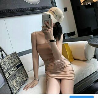 Đầm body hai dây