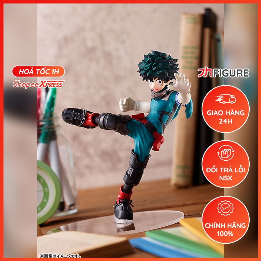 Mô Hình Figure Chính Hãng Anime My Hero Academia, Midoriya Izuku, Pop Up Parade (Good Smile Company)