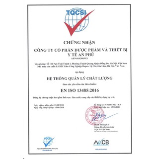 ✔️️️ Muối Sinh Lý Tự Pha An Phú date 2023 (Lọ 50 viên muối tinh)
