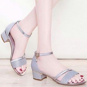 Giày cao gót nữ big size cao 3cm 40 41 42 43 44