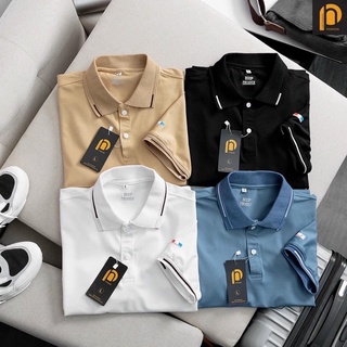 Áo thun nam, Áo Polo Nam có cổ vải thun mát lạnh co dãn 4 chiều cao cấp sang trọng