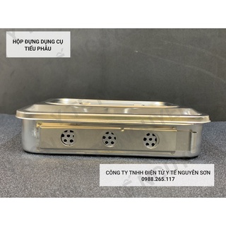 Khay hấp khăn Inox kèm nắp