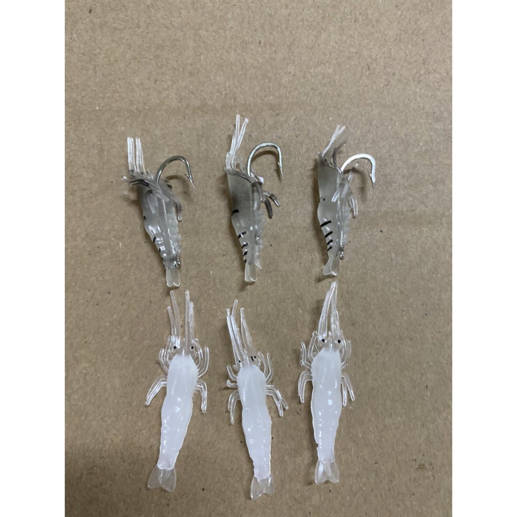 Mồi Câu Cá Giả Hình Tôm 1.3g/5cm