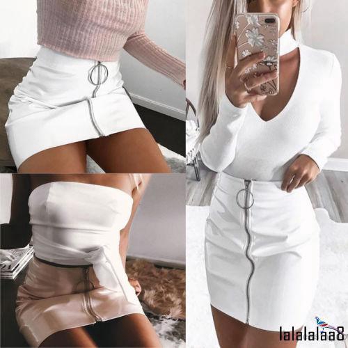 Chân váy bút chì dáng ôm phối dây kéo thời trang sành điệu | BigBuy360 - bigbuy360.vn