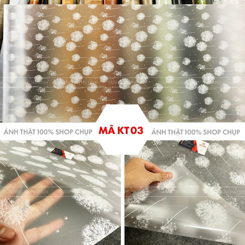Giấy Dán Kính Hoa Văn, Decal Dán Kính Che Mờ, Chống Nắng