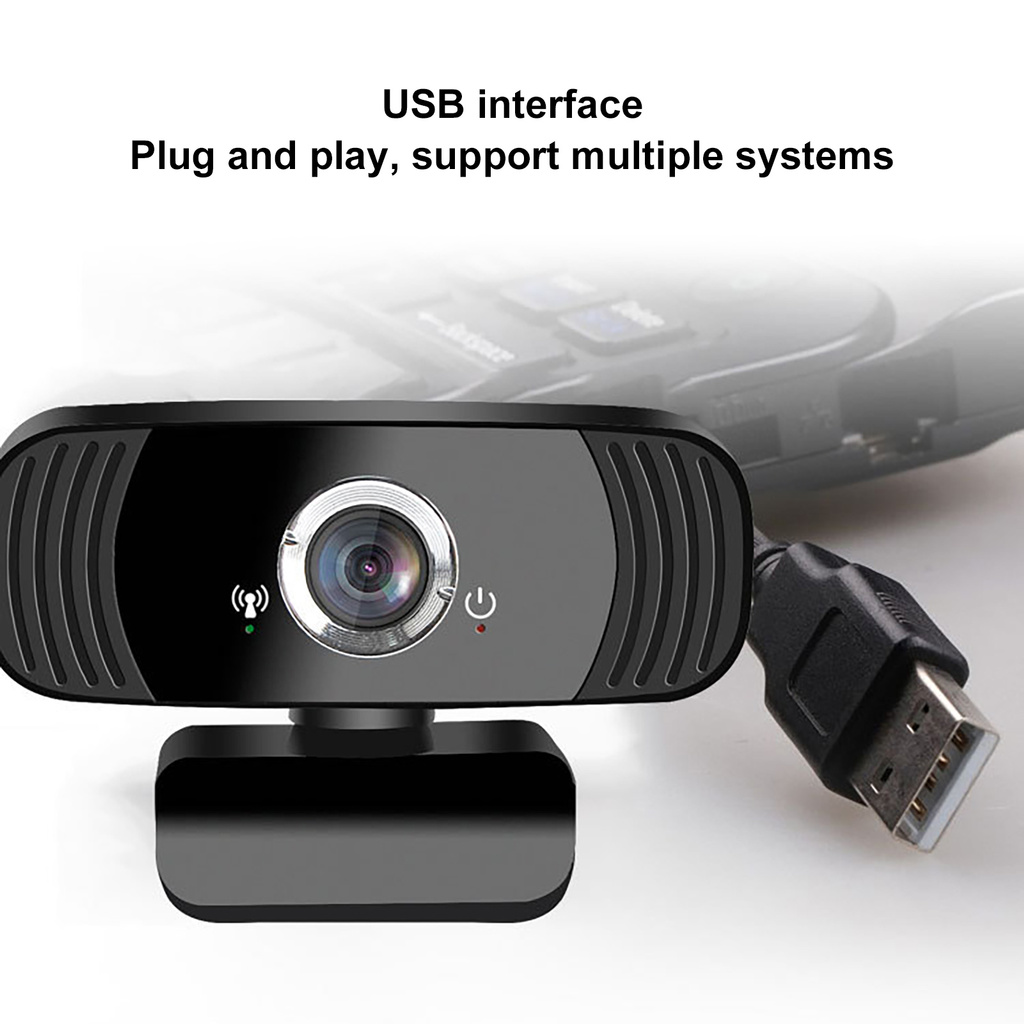 Webcamb3 Hd 1080p Kèm Micro Tiện Dụng Cho Máy Tính