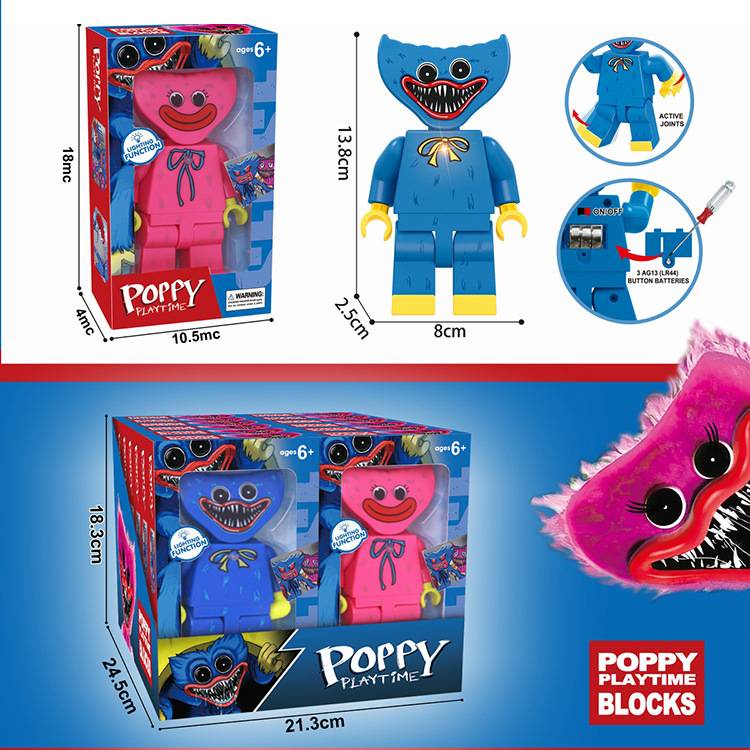 Mô Hình Đồ Chơi Nhân Vật Huggy Wuggy Trong Phim Poppy