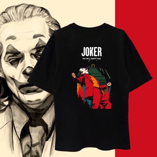 Áo thun tay lỡ-Joker T-shirt ( Áo thun in hình Joker )
