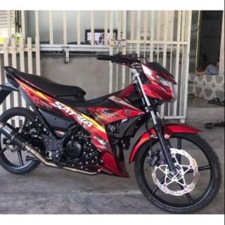 Tem rời satria fi đỏ