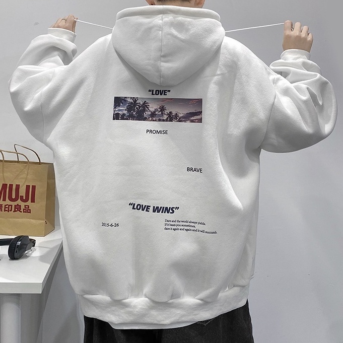 Áo hoodies oversize thời trang dành cho nam