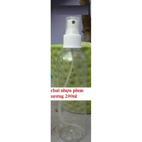 CHAI CHIẾT MỸ PHẨM 200ML LỌ ĐỰNG NƯỚC RỬA TAY PHUN SƯƠNG XỊT ẤN GIỌT NẮP BẬT CHAI ĐỰNG DẦU DỪA