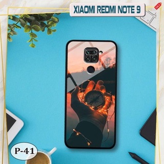 <New> Ốp lưng kính Xiaomi Redmi Note 9- hình 3D