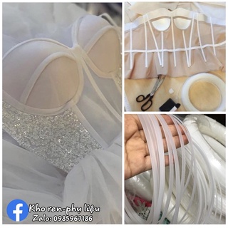 Gọng trong luồn váy áo corset