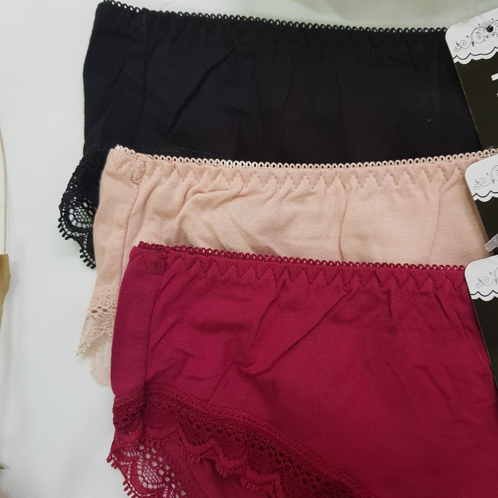 Quần lót nữ 100% Cotton Chính hãng Nano - Size từ 35kg đến 80kg - Quần lót Bigsize - Thoáng, mềm, dễ chịu