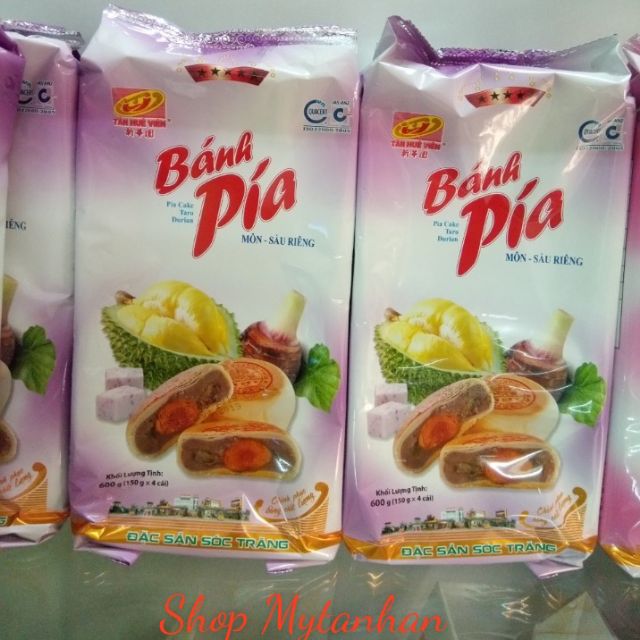 Bánh pía khoai môn sầu riêng Tân Huê Viên loại 5 sao