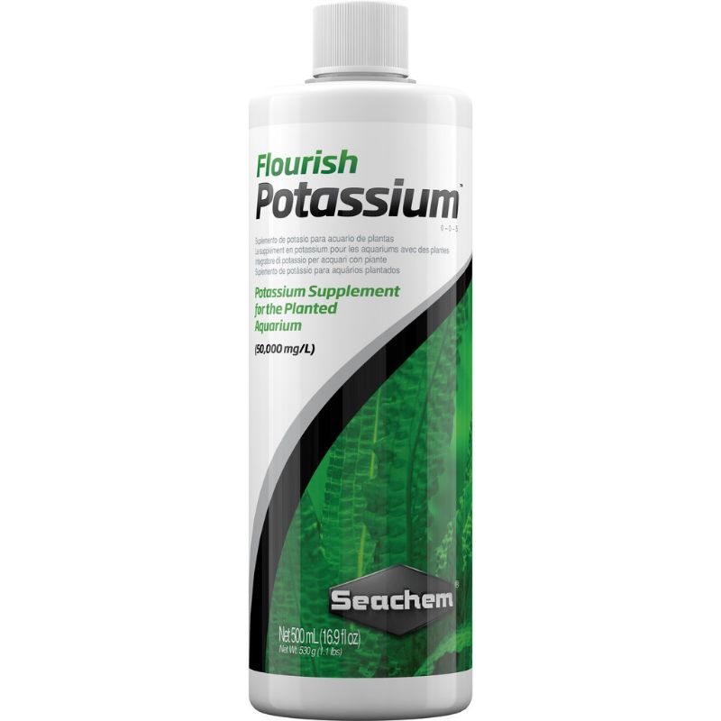 Seachem Flourish Potassium (K+) - Phân Nước Bổ Sung Kali Cho Cây Thuỷ Sinh - phân nước thủy sinh