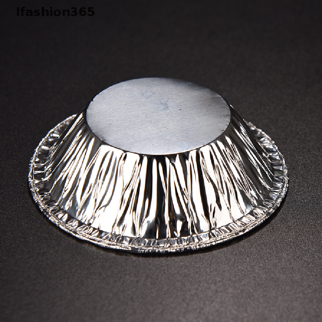 50 Khuôn giấy nhôm dùng một lần làm bánh tart trứng chất lượng cao