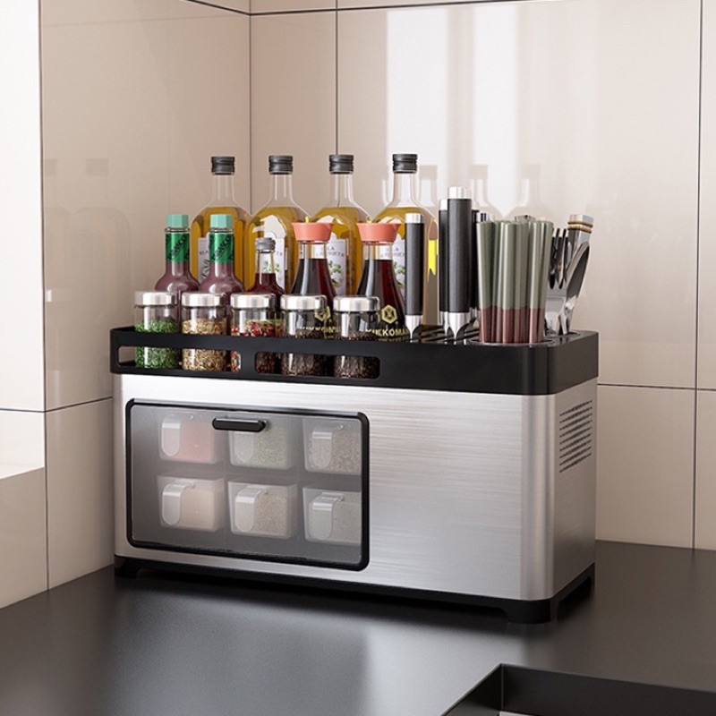 Hộp Gia Vi inox đa năng | BigBuy360 - bigbuy360.vn