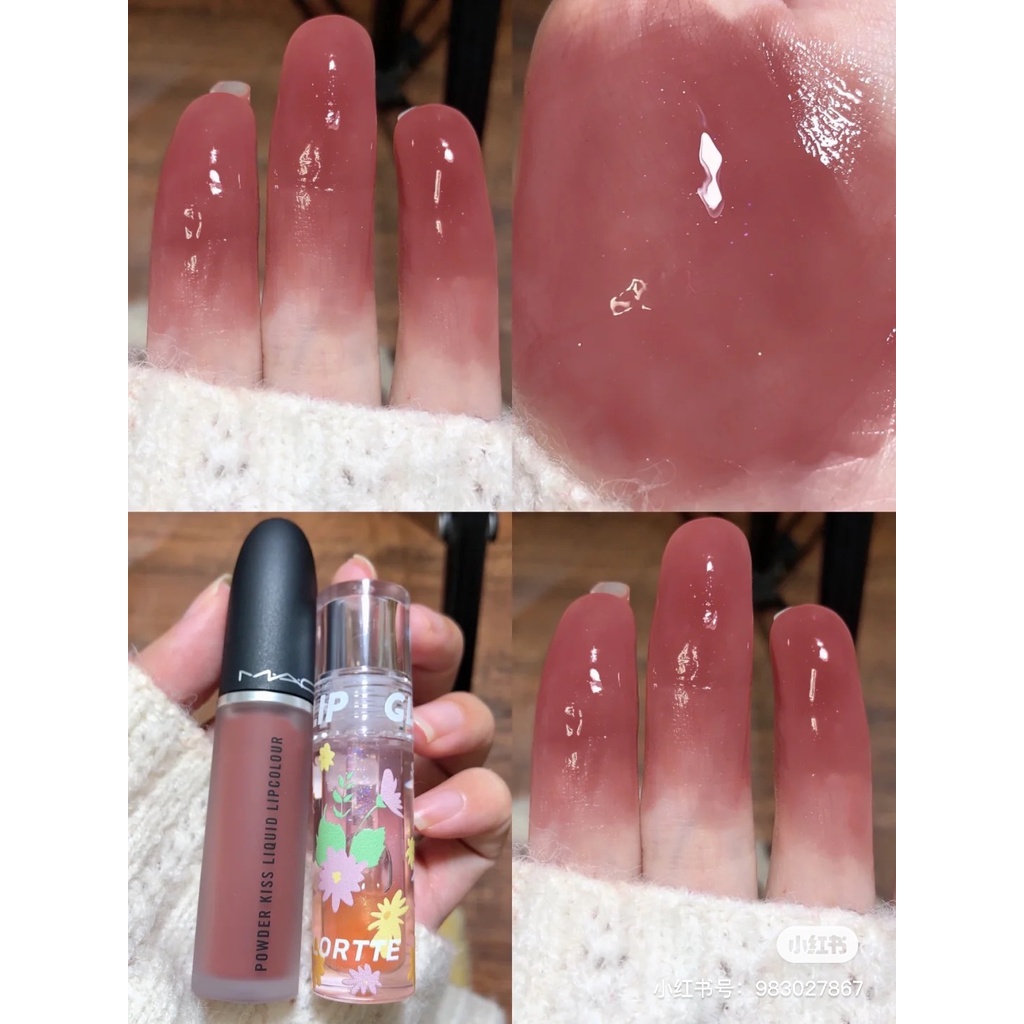 Flortte Son Bóng Dưỡng Ẩm "i love you"