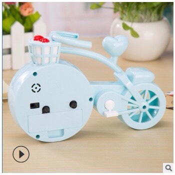 Đồng hồ báo thức hình xe đạp