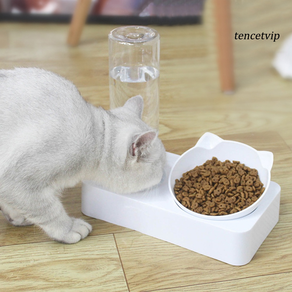 Bát đựng thức ăn/ nước uống tự động chống trượt tiện lợi dành cho thú cưng