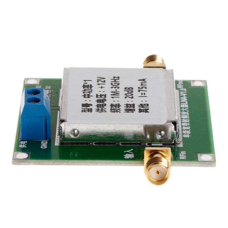 Mô Đun Khuếch Đại Tín Hiệu Tiếng Ồn Thấp 1-3000MHz 2.4GHz