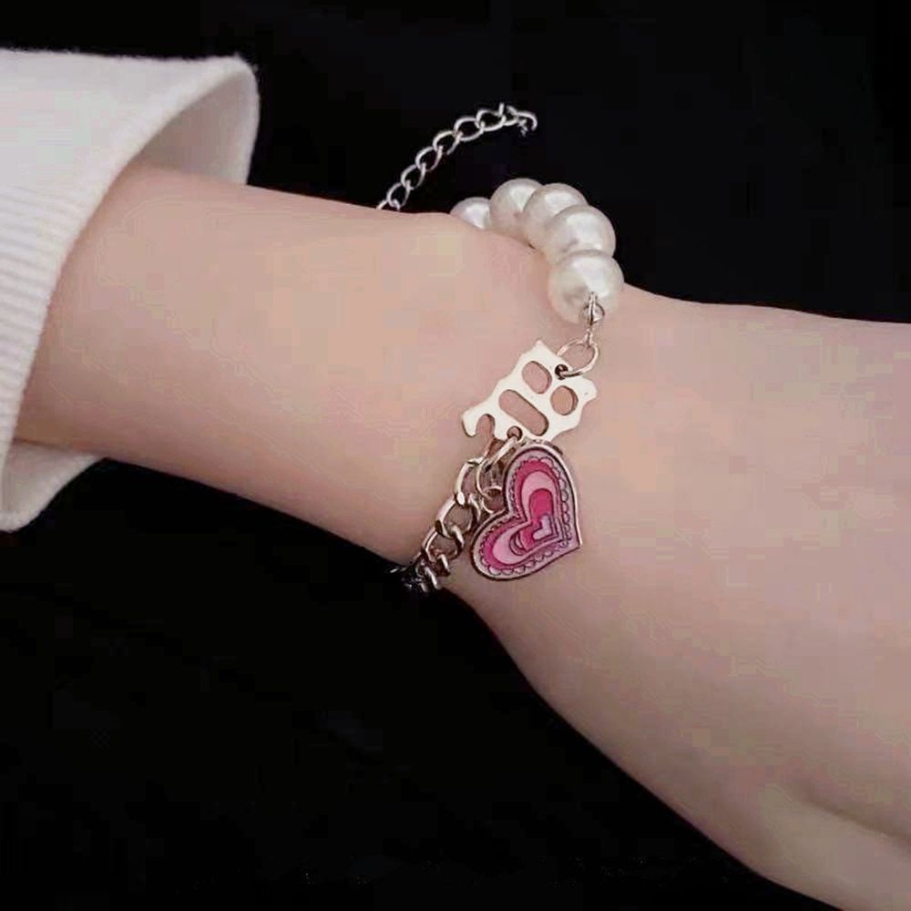 Vòng cổ đeo cổ họa tiết ngọc trai thời trang Hàn Quốc sành điệu cho nữ Y2K