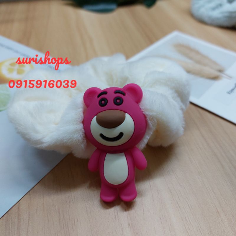 CỘT TÓC LÔNG STICKER, BUỘC TÓC SCRUNCHIES