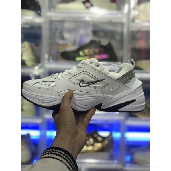 Giầy thể thao M2K trắng đế đen full box và bill