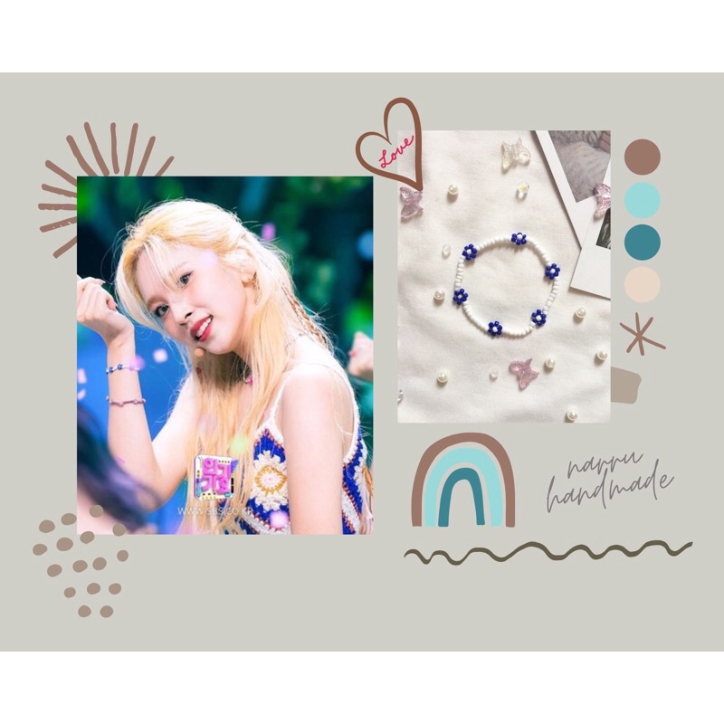 Vòng tay handmade  Mina Twice💕