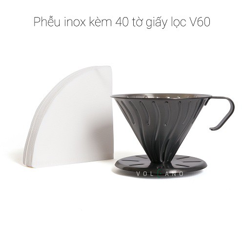 Phểu V60 02 Inox