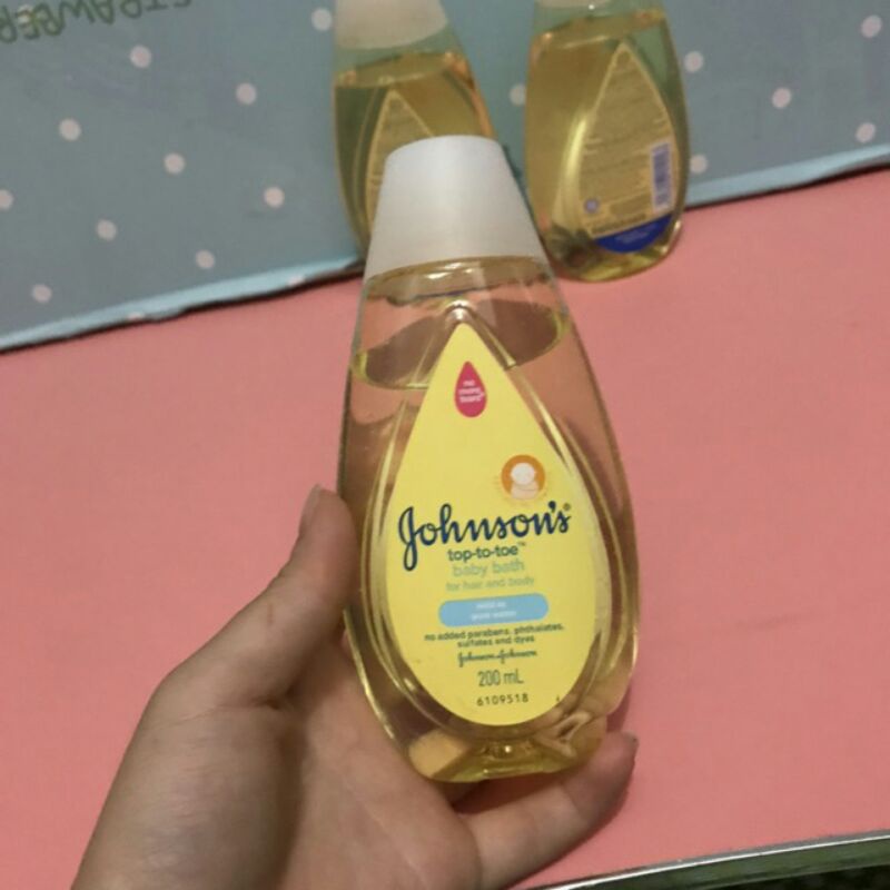 Sữa tắm cho bé sữa tắm gội toàn thân Johnson's top to toe 2in1 loại 200ml Chất lượng đảm bảo KIDAMO