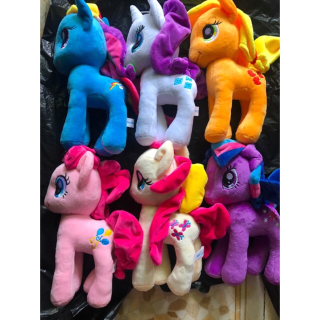 Thú Bông Ngựa Pony 30cm,Chất Miniso Mềm Xịn Xò