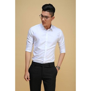 Áo sơ mi nam Hàn Quốc - Màu tím đậm