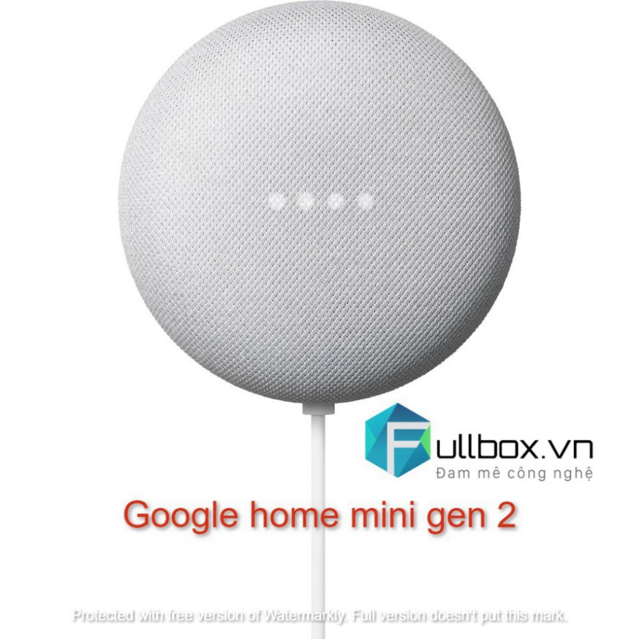 XẢ KHO THANH LÝ Loa thông minh google home mini - hỗ trợ google assistant - hàng new nobox XẢ KHO THANH LÝ