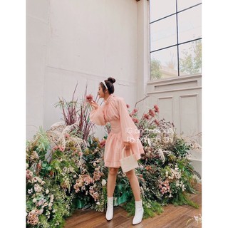váy xoè tay bồng công chúa