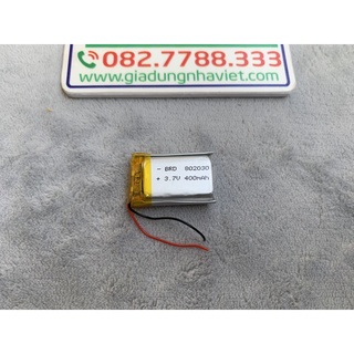 Pin sạc lithium polymer 802030 400mah 3.7v