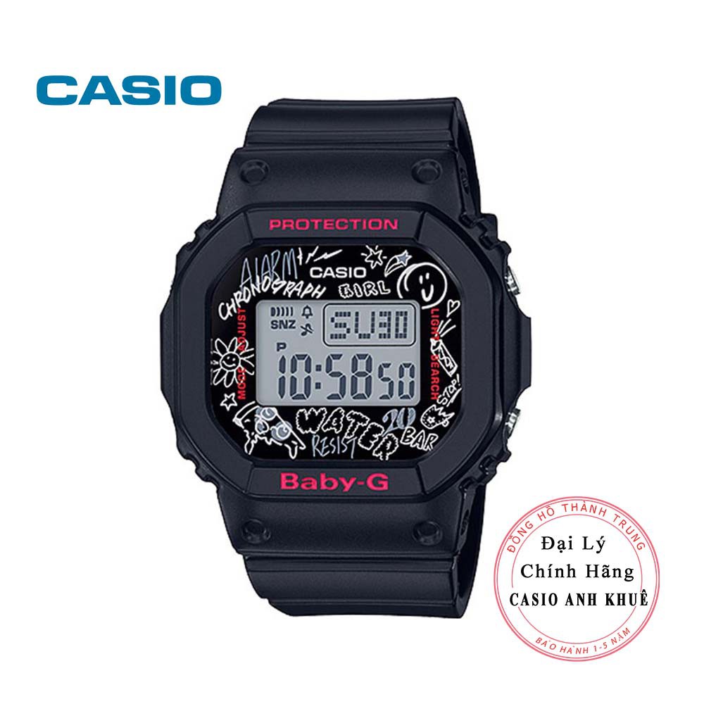 Đồng hồ nữ Casio BabyG BGD-560SK-1DR dây nhựa