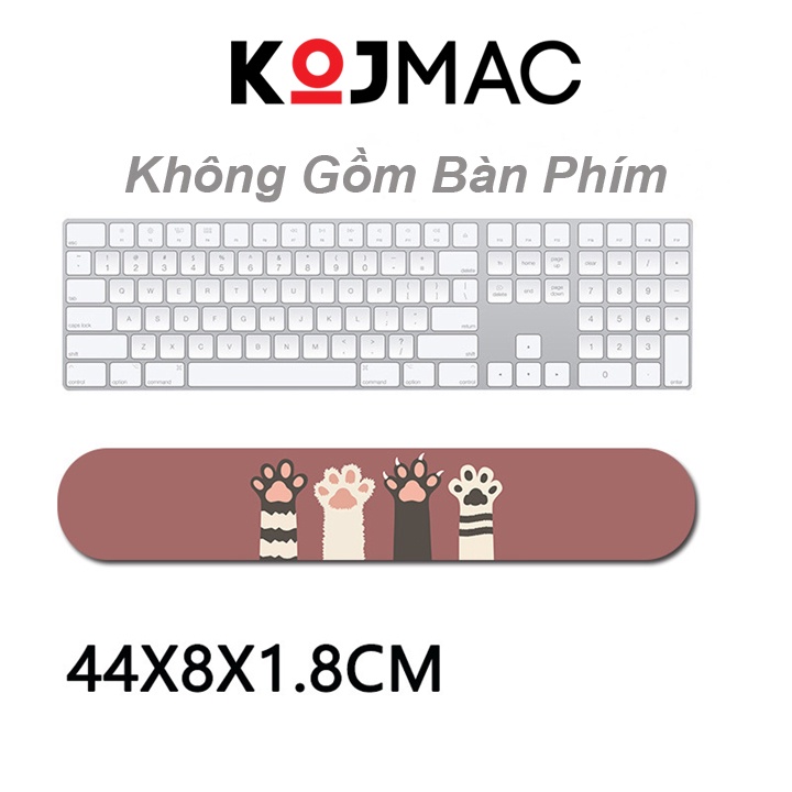 Bộ Lót Chuột Kê Bàn Phím Tay Mèo Cute Cực Xinh (Đệm Kê Tay Silicone, Bàn Di Chuột Học Sinh, Mouse Pad,...)