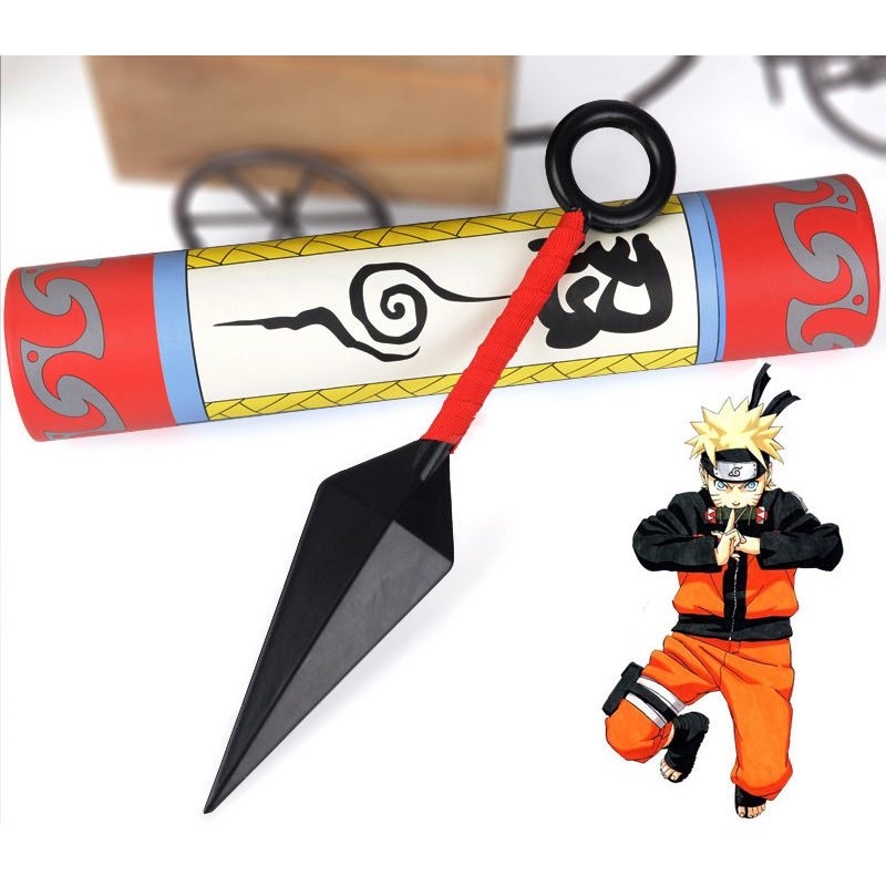 kunai naruto hoá trang cosplay kim loại