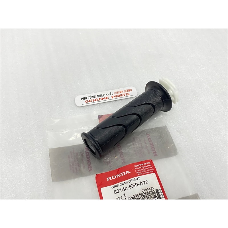Bao tay VARIO, CLICK, BEAT, GENIO, SCOOPY nhập khẩu Honda Indo 53140K59A70 / 53166KWB600