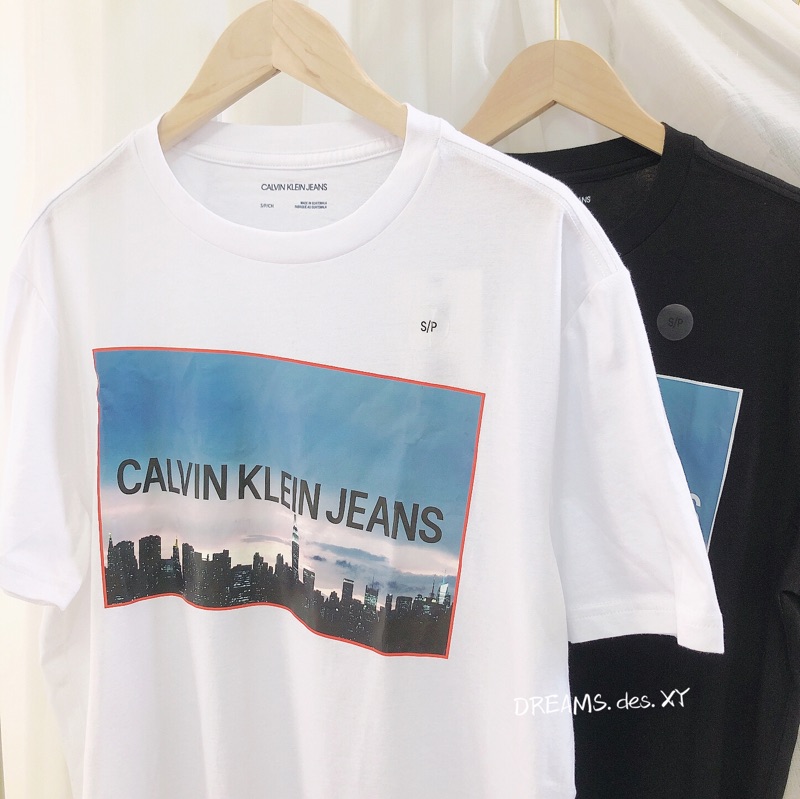 Calvin Klein Ck Vintage Men's Fashion T-shirt
