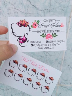 Name card/ thẻ tích điểm