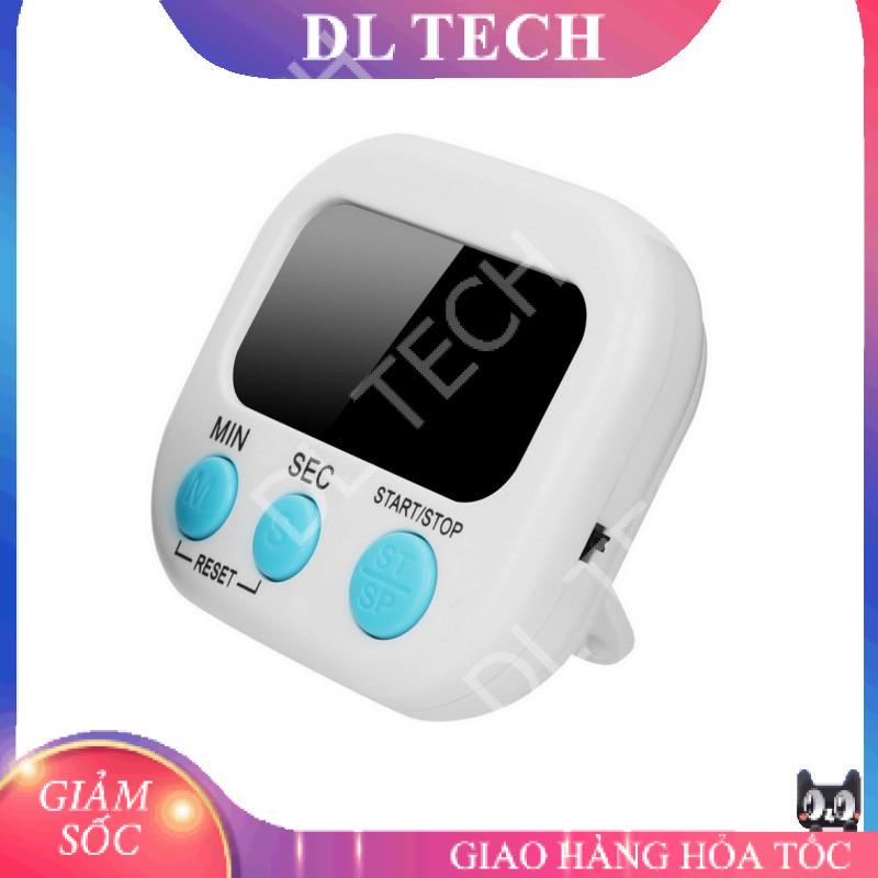 Đồng hồ bấm giờ đếm ngược Mini hẹn giờ thời gian nấu ăn J17 DL TECH