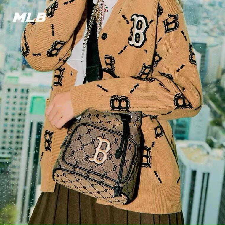 (Tqxk 1:1) Túi Rút M/L/B Monogram Diamond Jacquard New Yourk Yan//kees Gray !  - Mẫu siêu hít hót