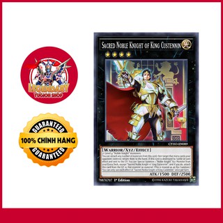 [Thẻ Bài Yugioh Chính Hãng] Sacred Noble Knight of King Custennin