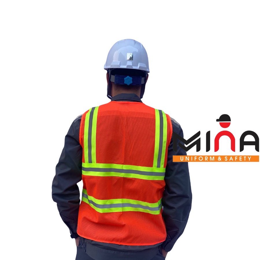 ÁO GHILE LƯỚI NHIỀU PHẢN QUANG CÔNG TRƯỜNG - ÁO BẢO HỘ LAO ĐỘNG